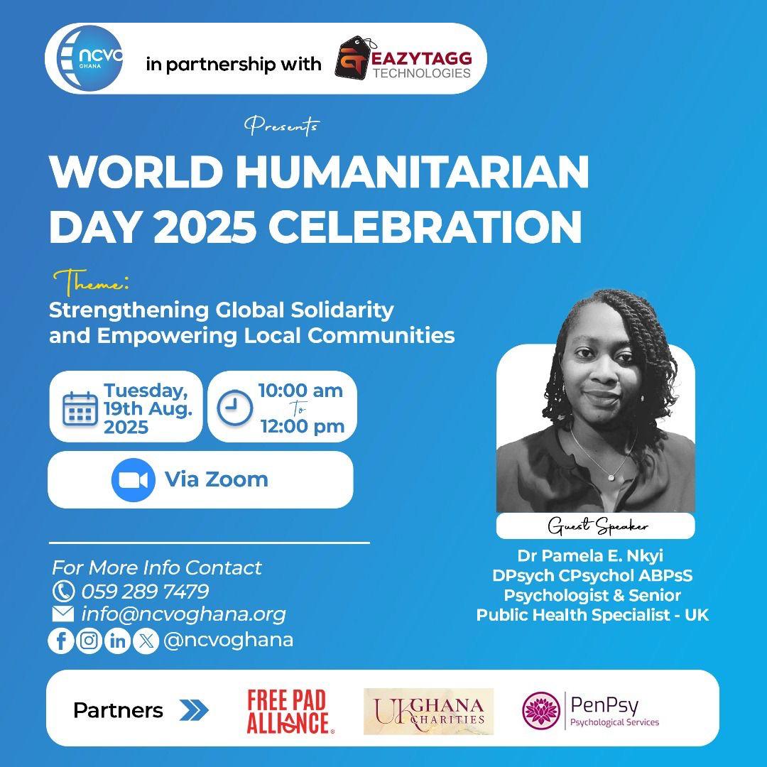 WORLD HUMANITARIAN DAY 2025 CELEBRATION